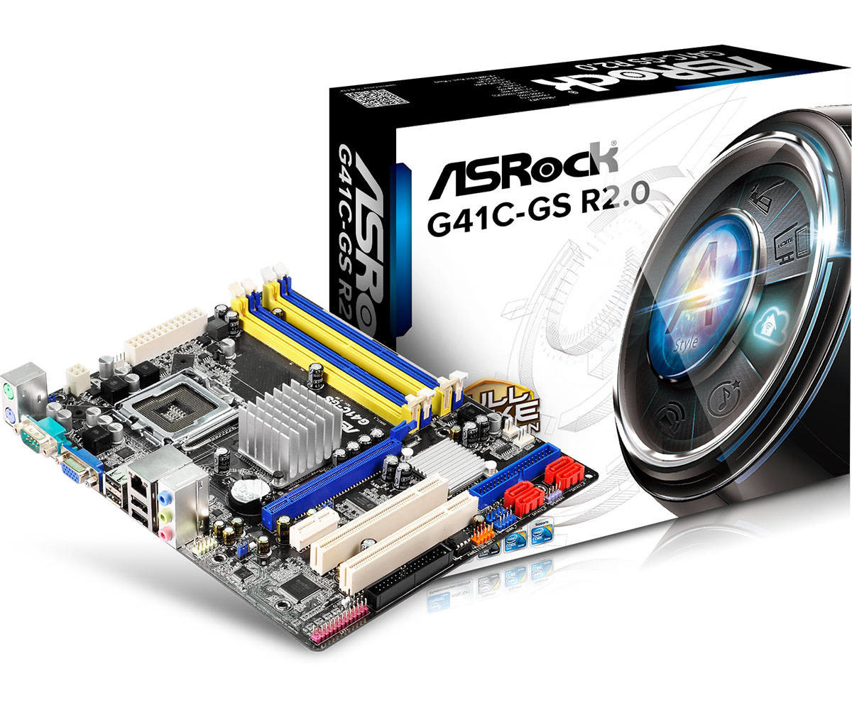 Asrock G41C-GS Socket 775 DDR3 Microatx Caixa Oberta
