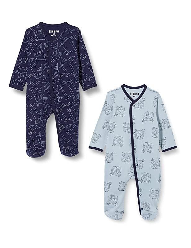 Hikaro Baby Sleepsuits with Long...